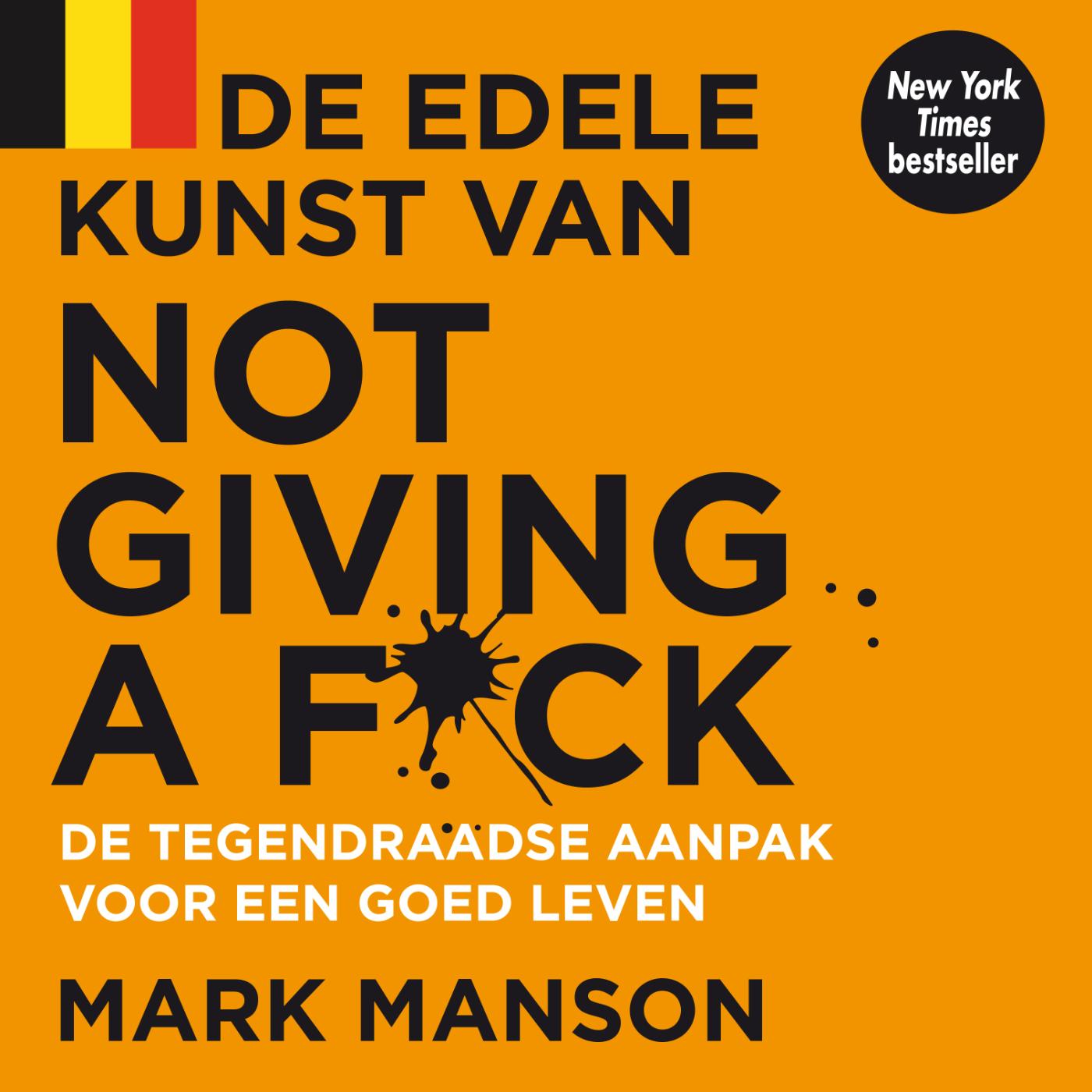 Omslag van De edele kunst van not giving a f*ck