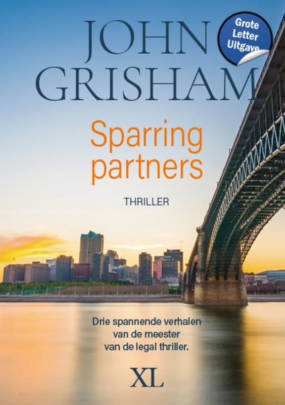 Omslag van Sparringpartners - Grote Letter Uitgave