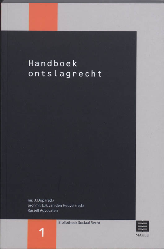 Omslag van Handboek ontslagrecht