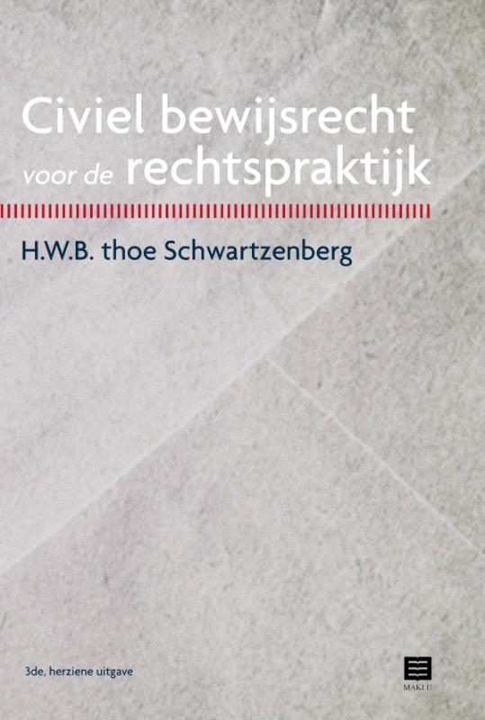 Omslag van Civiel bewijsrecht voor de rechtspraktijk