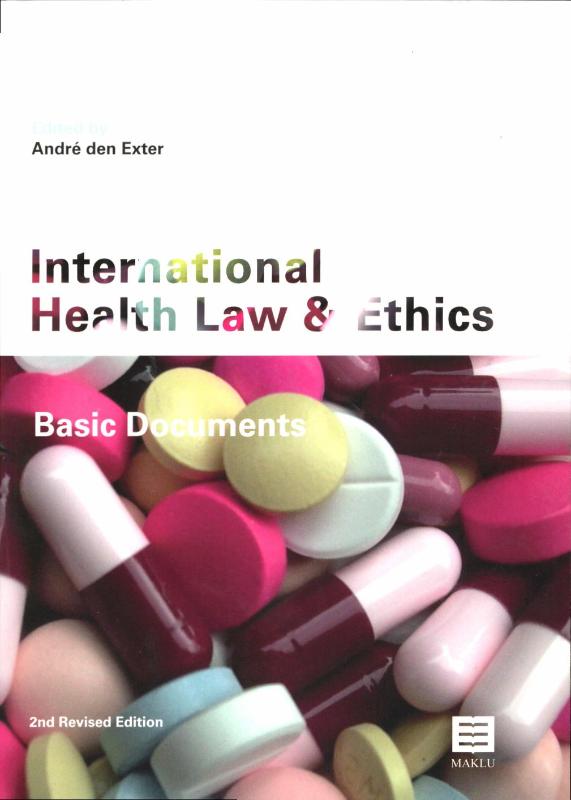 Omslag van International health law & ethics