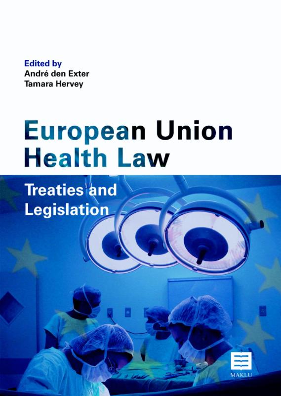 Omslag van European Union health law