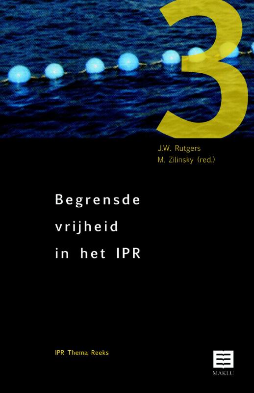 Omslag van Begrensde vrijheid in het IPR