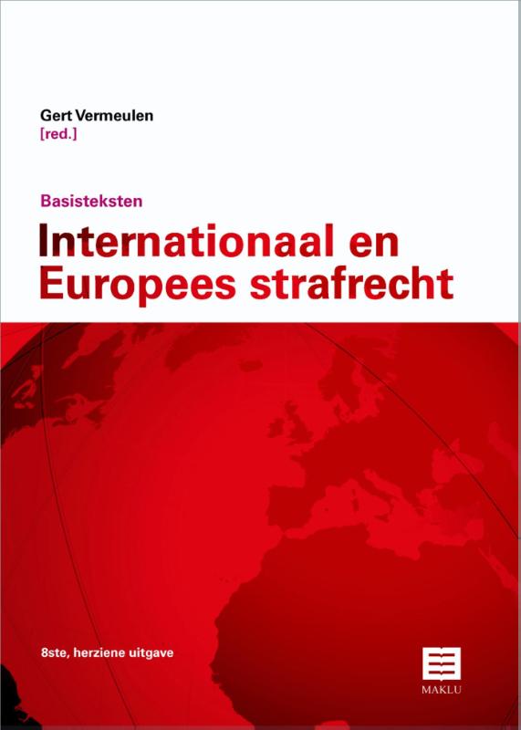 Omslag van Basisteksten internationaal en Europees strafrecht