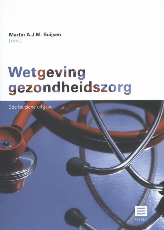 Omslag van Wetgeving gezondheidszorg