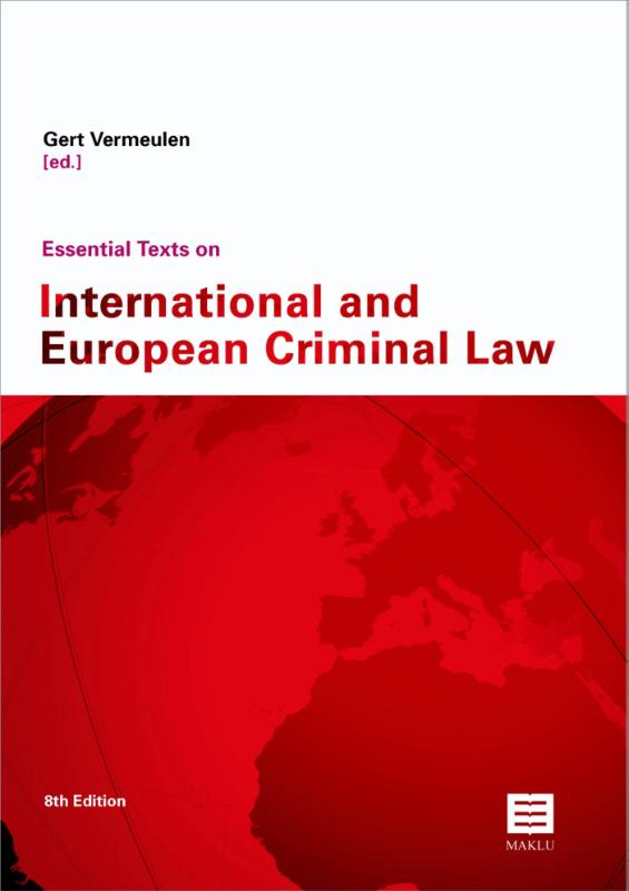 Omslag van Essential texts on International and European criminal law