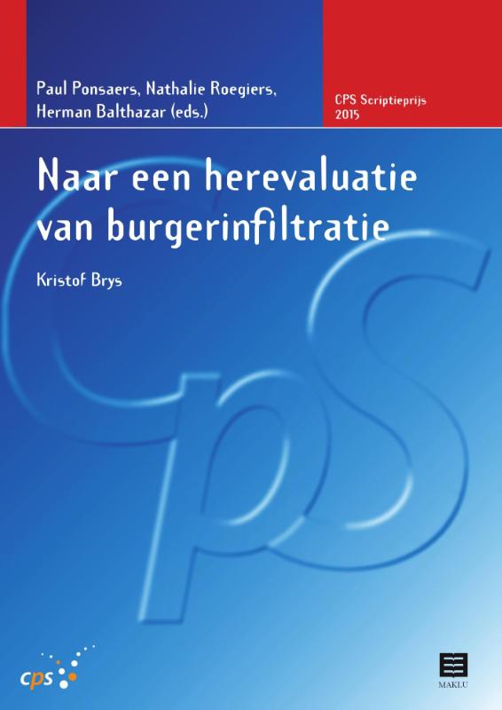 Omslag van Naar een herevaluatie van burgerinfiltratie
