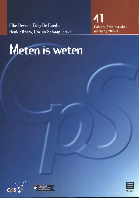 Omslag van Meten is weten (CPS nr. 41)