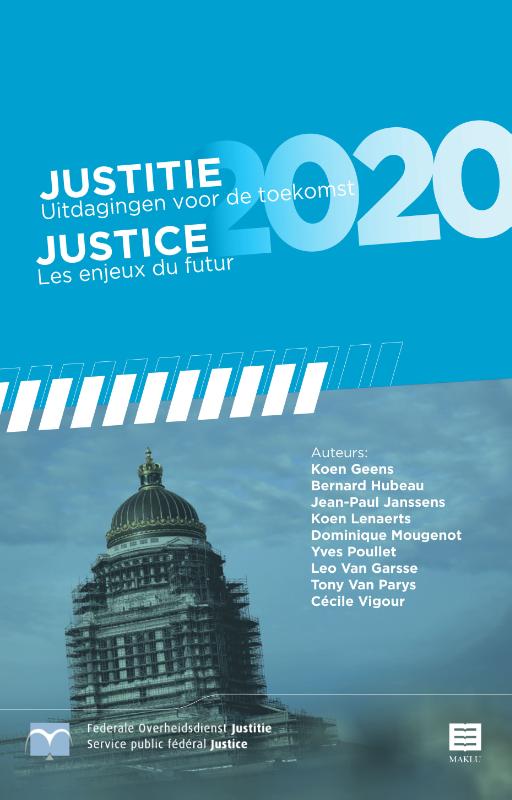 Omslag van Justitie 2020