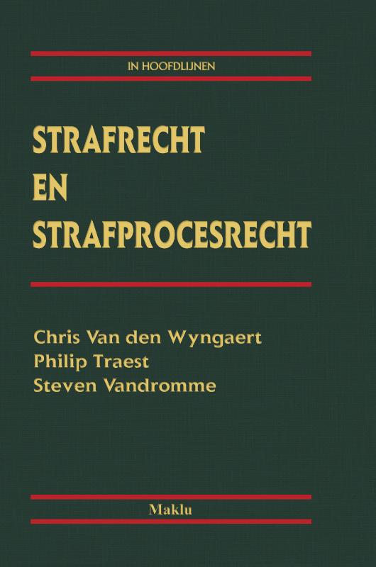 Omslag van Strafrecht en strafprocesrecht