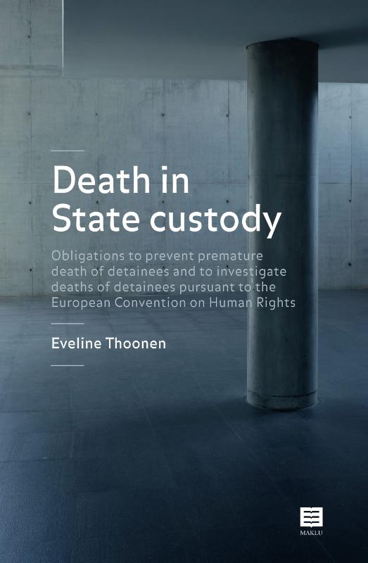Omslag van Death in State Custody