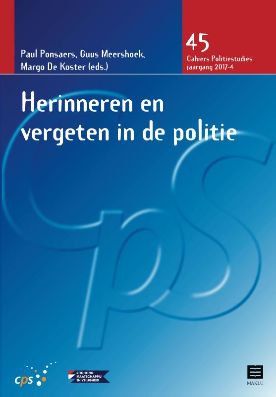 Omslag van Herinneren en vergeten in de politie