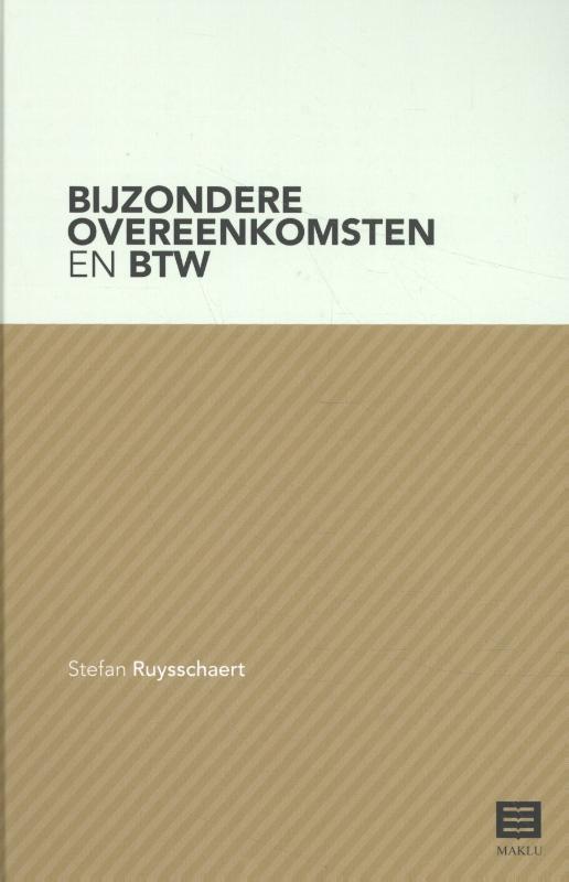 Omslag van Bijzondere overeenkomsten en btw