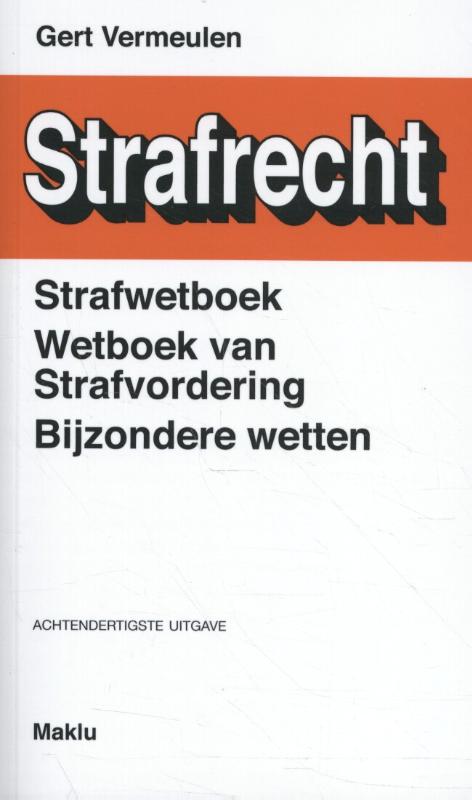 Omslag van Strafrecht