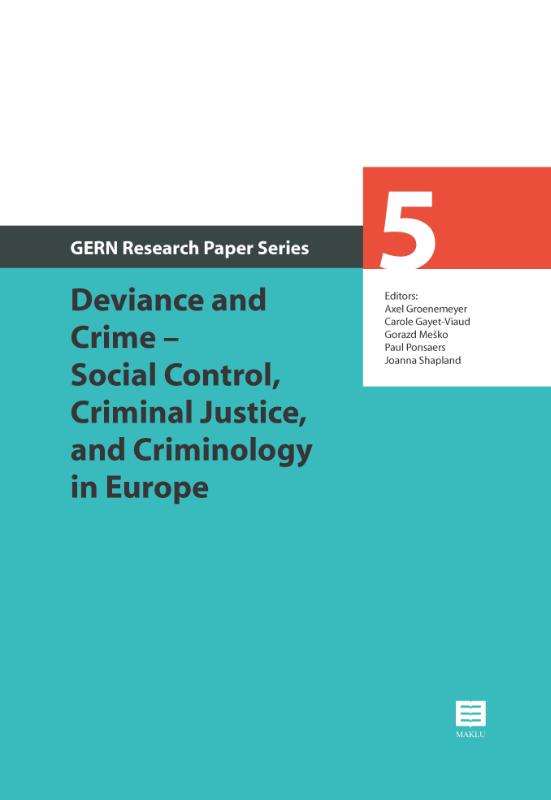 Omslag van Deviance and Crime – Social Control, Criminal Justice, and Criminology in Europe