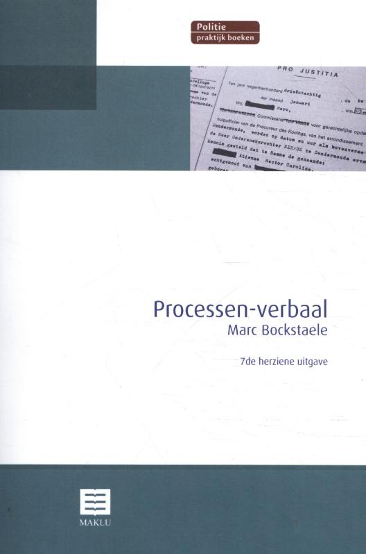 Omslag van Processen-verbaal