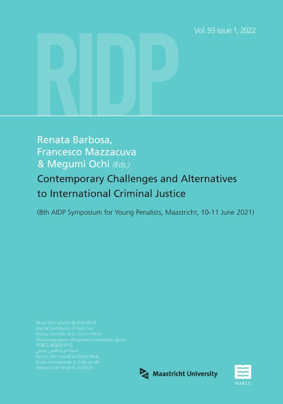 Omslag van Contemporary Challenges and Alternatives to International Criminal Justice