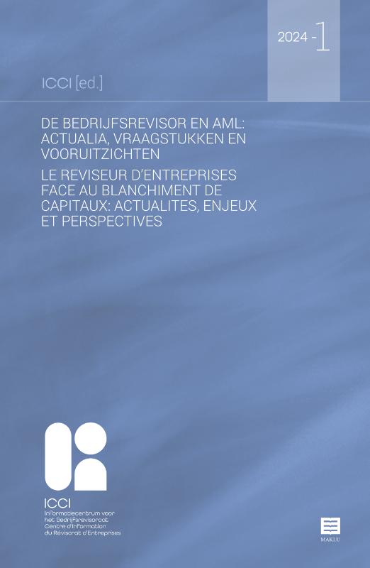 Omslag van De bedrijfsrevisor en AML: actualia, vraagstukken en vooruitzichten
