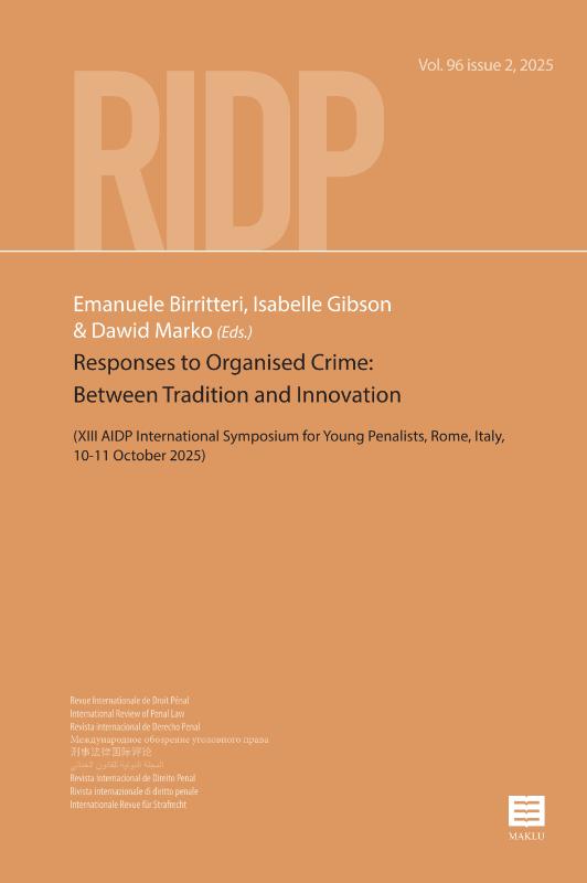 Omslag van Responses to Organised Crime: Between Tradition and Innovation