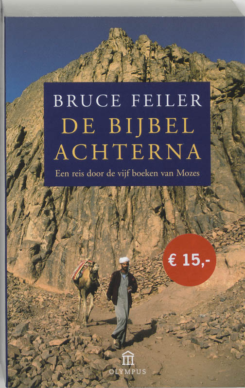 Omslag van De bijbel achterna