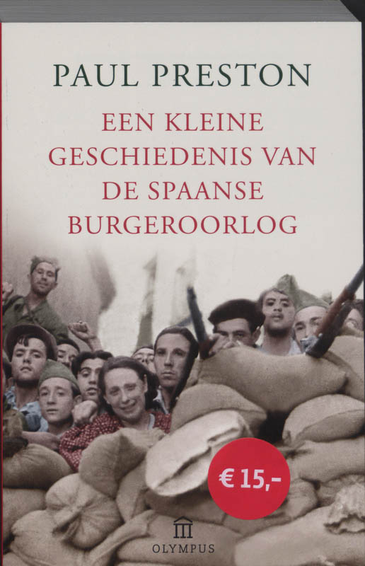 Omslag van Kleine geschiedenis van de Spaanse Burgeroorlog