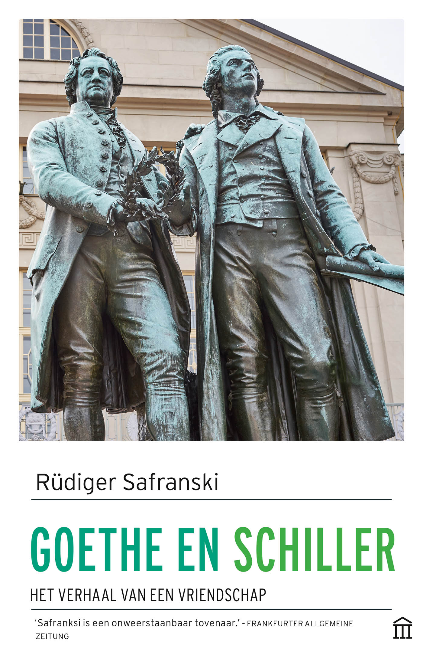 Omslag van Goethe en Schiller