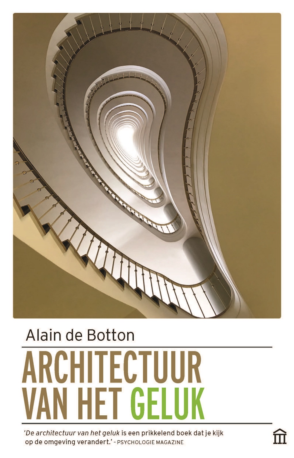 Omslag van De architectuur van het geluk