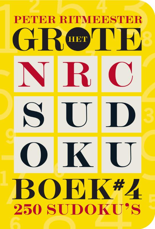Omslag van Het Grote NRC Sudoku boek #4