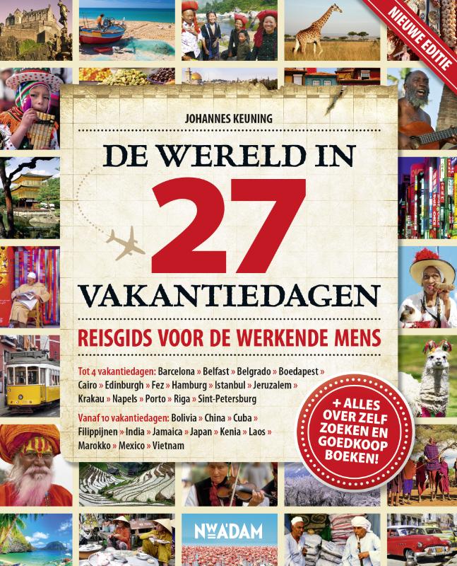 Omslag van De wereld in 27 vakantiedagen