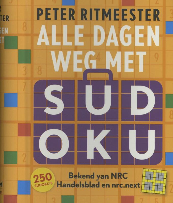 Omslag van Alle dagen weg met sudoku