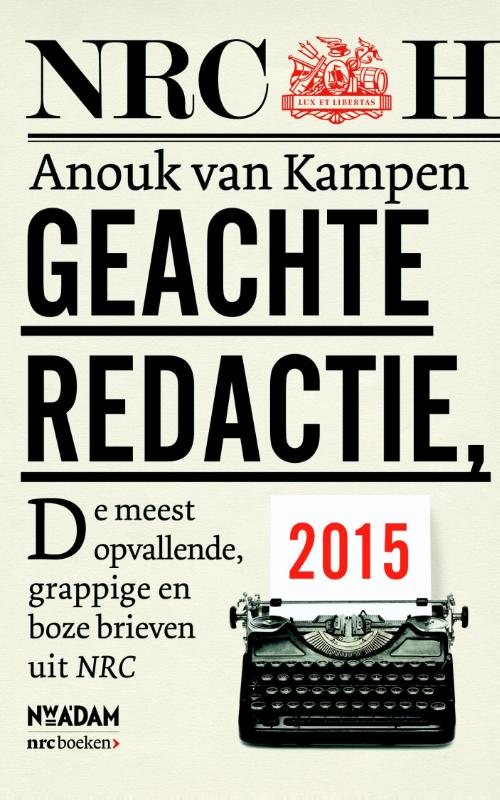 Omslag van Geachte redactie, (editie 2015)