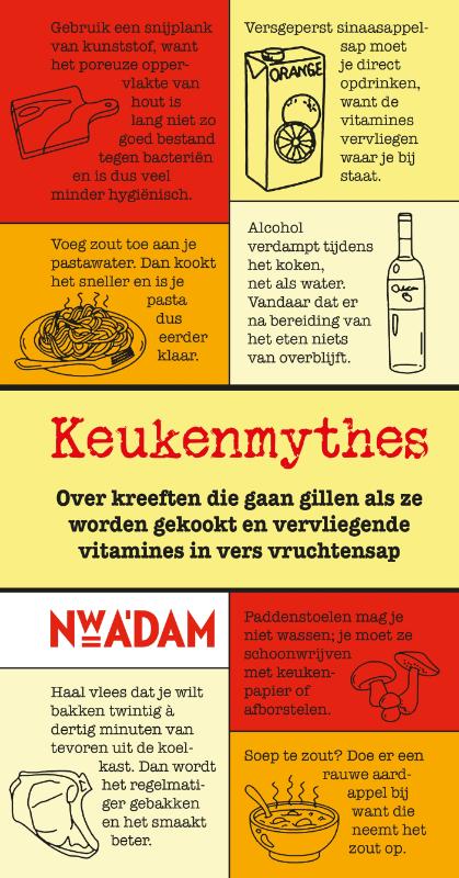 Omslag van Keukenmythes