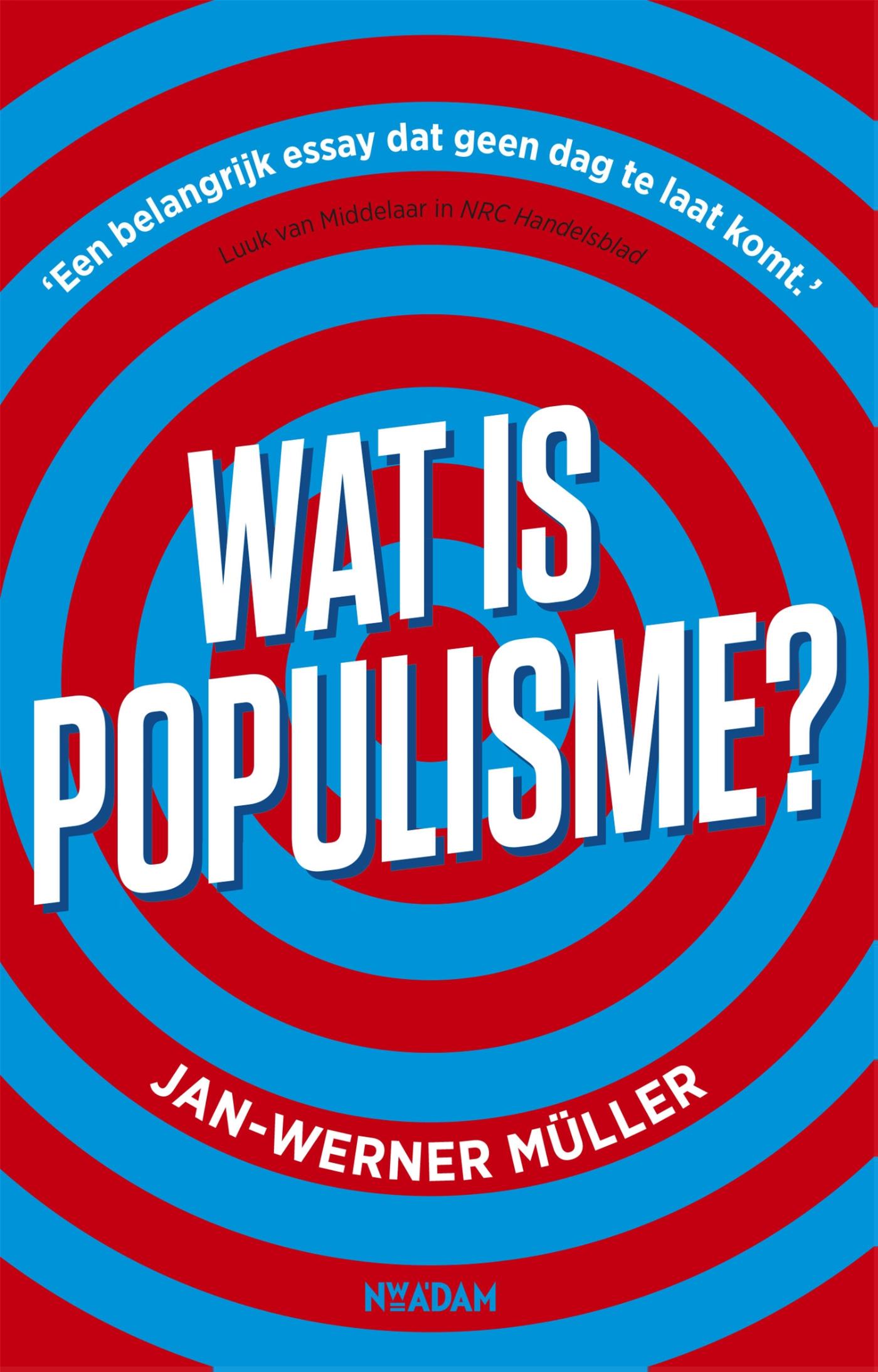 Omslag van Wat is populisme?