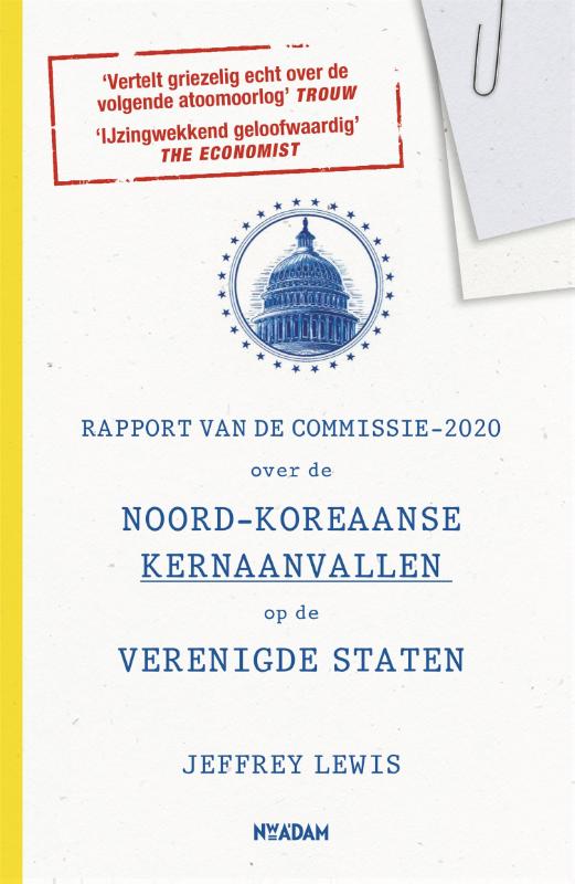 Omslag van Rapport van de Commissie-2020 over de Noord-Koreaanse kernaanvallen op de Verenigde Staten