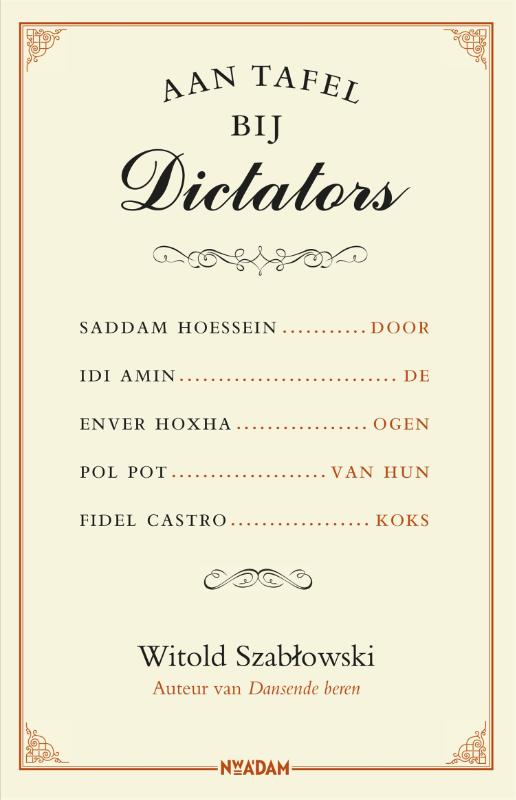 Omslag van Aan tafel bij dictators