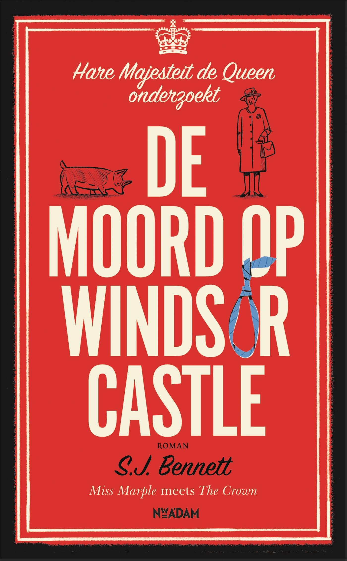 Omslag van De moord op Windsor Castle