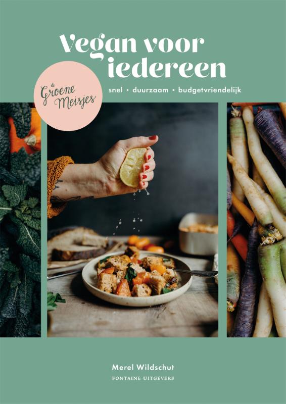 Omslag van De Groene Meisjes: vegan voor iedereen