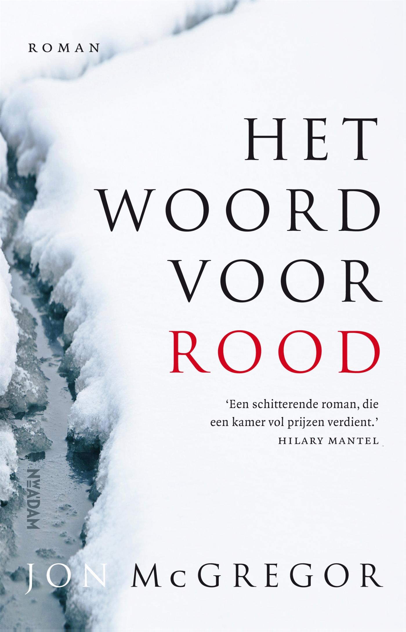 Omslag van Het woord voor rood