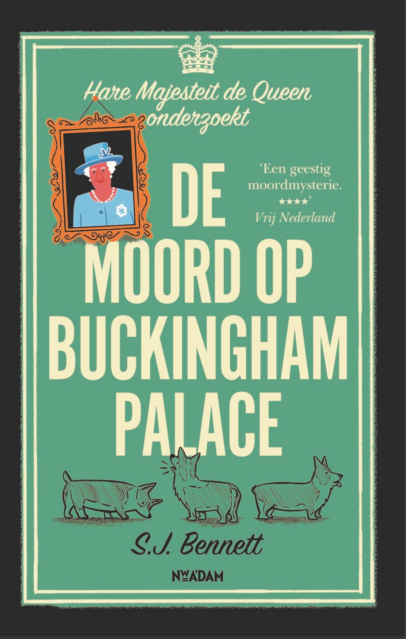 Omslag van De moord op Buckingham Palace
