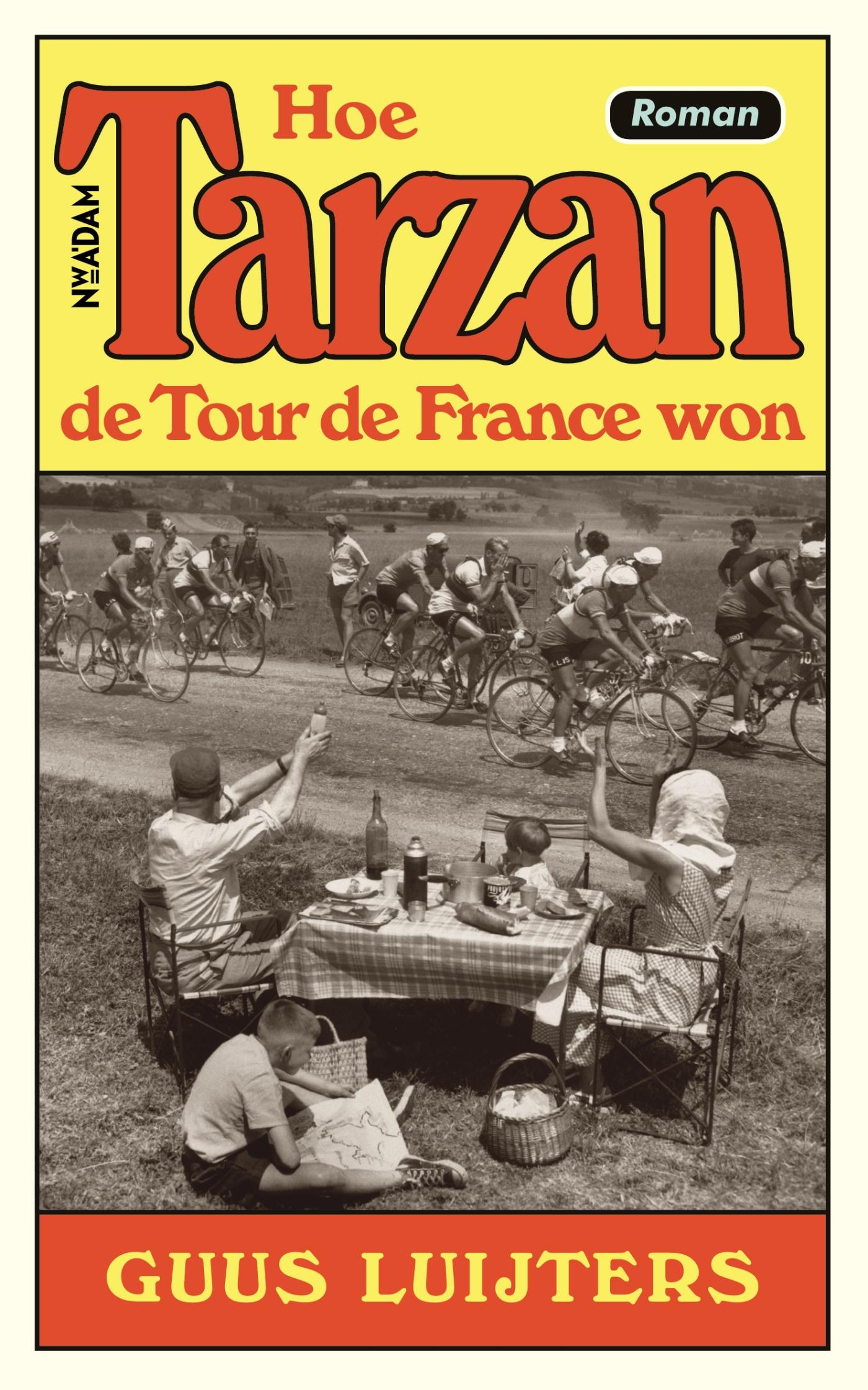 Omslag van Hoe Tarzan de Tour de France won