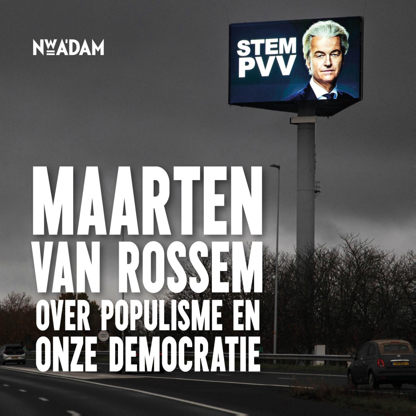 Omslag van Maarten van Rossem over populisme en onze democratie