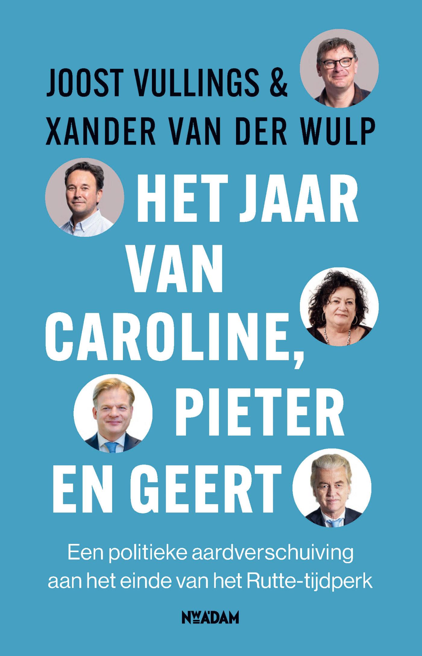 Omslag van Het jaar van Caroline, Pieter en Geert