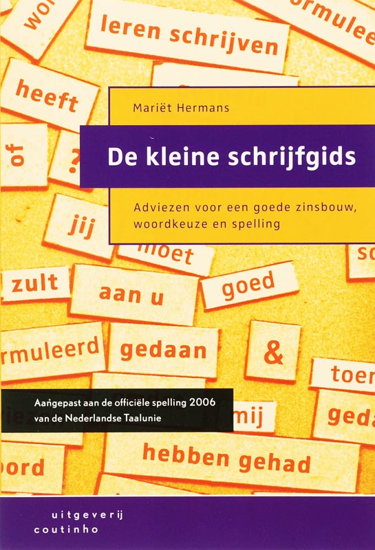 Omslag van De kleine schrijfgids