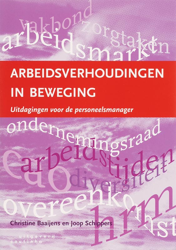 Omslag van Arbeidsverhoudingen in beweging