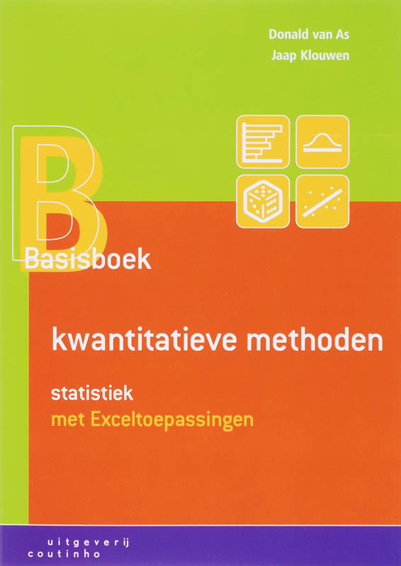 Omslag van Basisboek kwantitatieve methoden