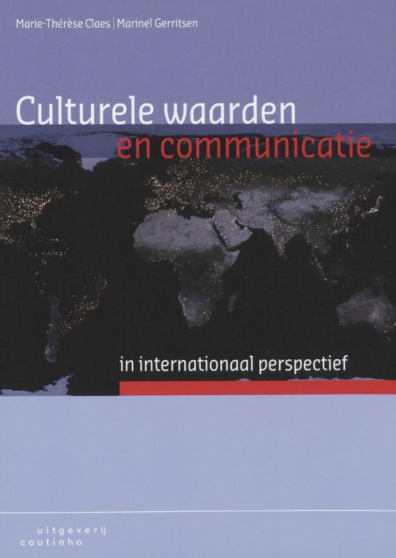 Omslag van Culturele waarden en communicatie in internationaal perspectief
