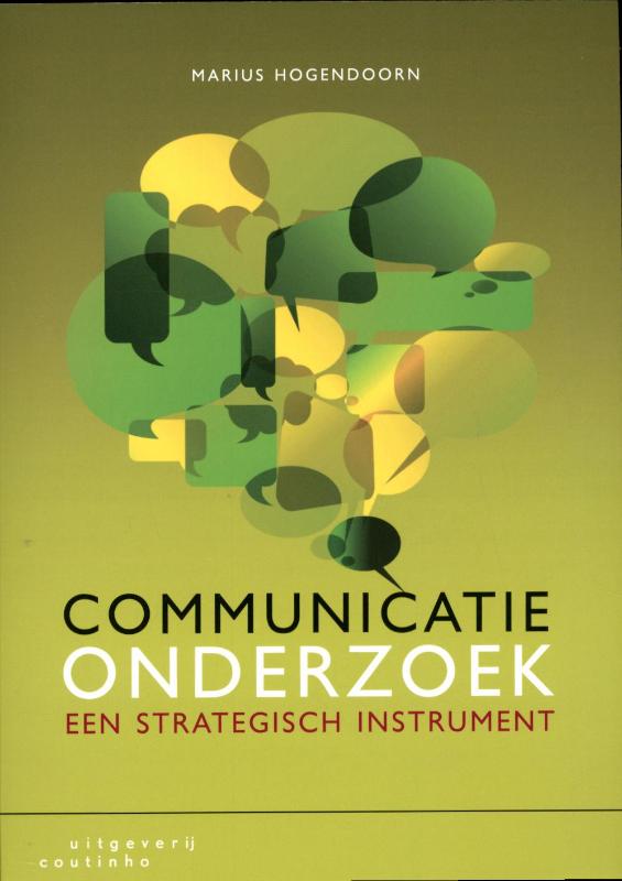 Omslag van Communicatieonderzoek