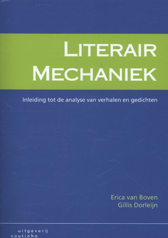 Omslag van Literair mechaniek