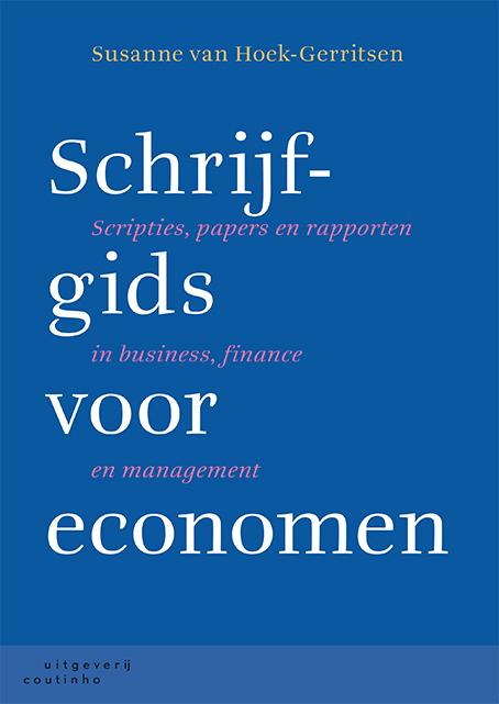 Omslag van Schrijfgids voor economen
