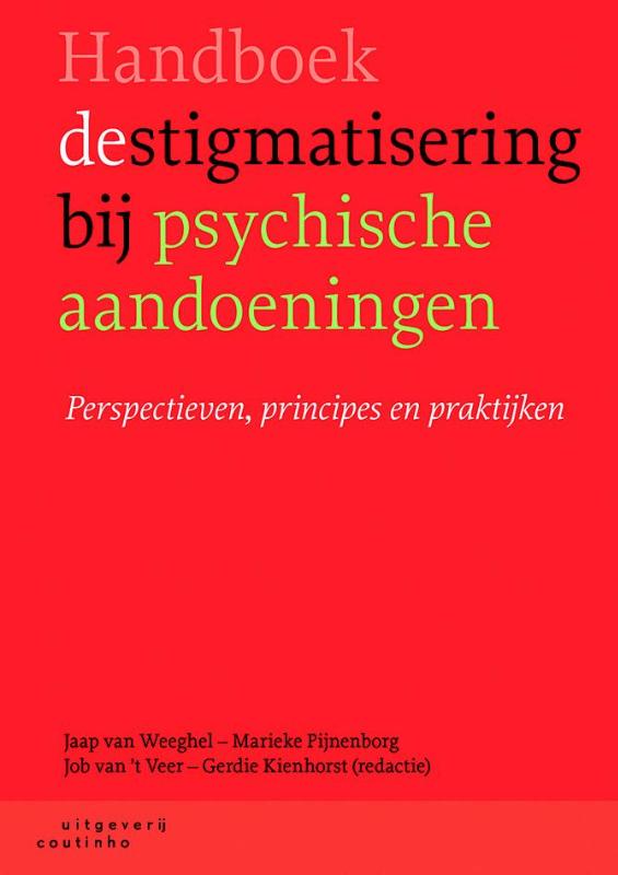 Omslag van Handboek destigmatisering bij psychische aandoeningen